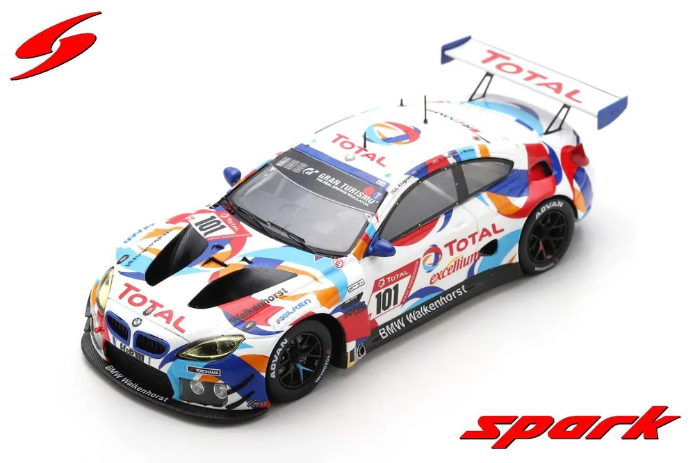 Tijdelijk Beschikbaar BMW M6 GT3 101 Walkenhorst Motorsport 24H Nürburgring 2021 - 1 43 - Spark