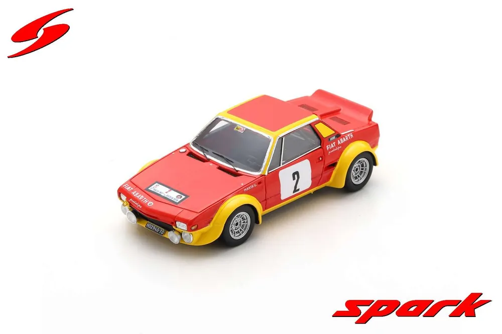 Lage Prijs Fiat X 1/9 2 Rally of Sicily 1974 - 1 43 - Spark