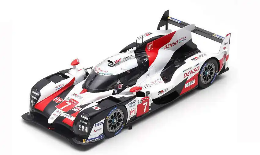 Toyota TS050 Hybrid 7 Toyota Gazoo Racing 2nd 24H Le Mans 2019 - 1 18 - Spark Koop Online