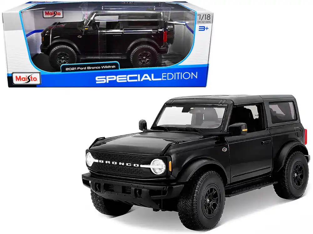 Beperkt Aanbod Ford Bronco Wildtrak 2021 - 1 18 - Maisto