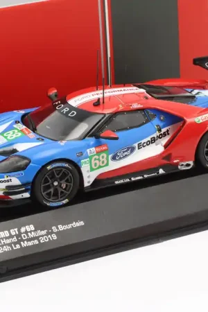 Aanbieding Ford GT Ecoboost 3.5L Turbo V6 68 Team Ford Chip Ganassi USA 24H Le Mans 2019 - 1 43 - IXO Models