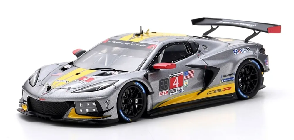 Betaalbaar Chevrolet Corvette C8 R 6.2L V8 4 Team Corvette Racing 2nd GTLM Class 24H Daytona 2021 - 1 43 - TrueScale Miniatures