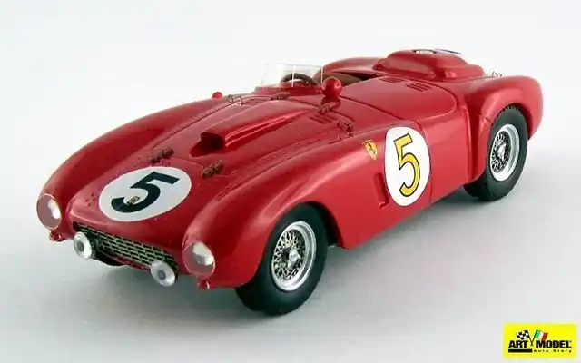 Ferrari 375 Plus 5.0L V12 Spider 5 Team Scuderia Ferrari 24H Le Mans 1954 - 1 43 - Art Model Flitsaanbieding