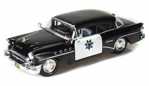 Buick Century Police Car 1955 - 1 24 - Maisto Flitsaanbieding