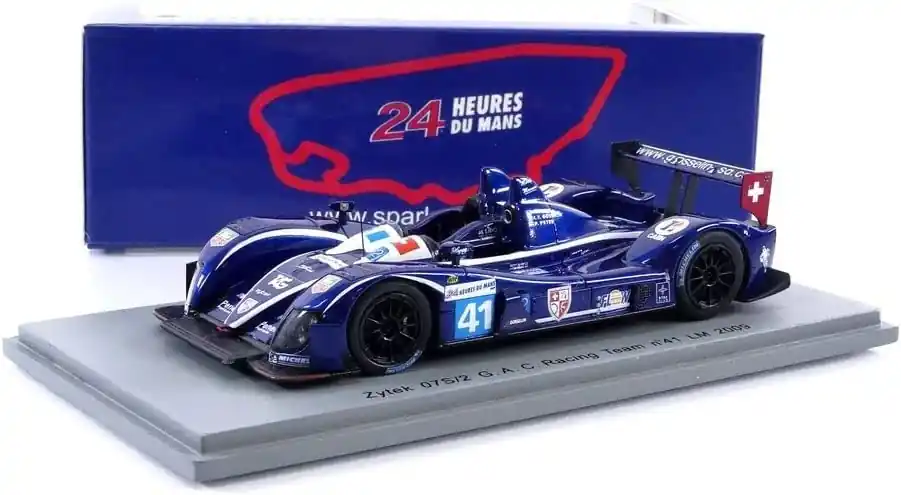 Zytek 07S/2 G.A.C. Racing Team 41 Le Mans 2009 - 1 43 - Spark Meest Verkocht