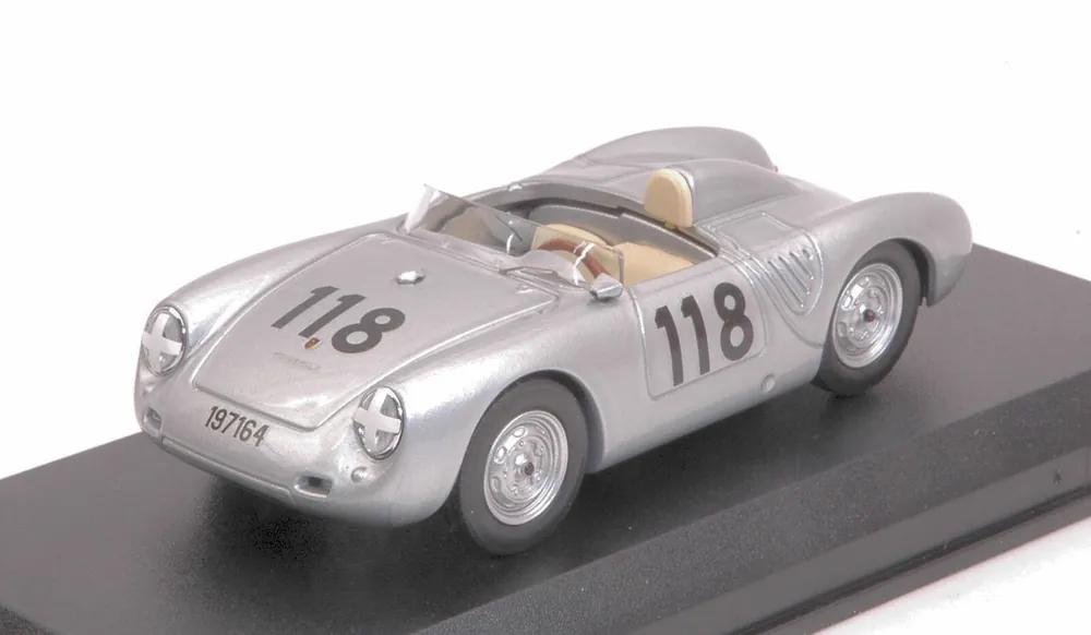 Beperkte Voorraad Porsche 550RS Spider 118 2nd Targa Florio (Sicily) 1959 - 1 43 - Best Model