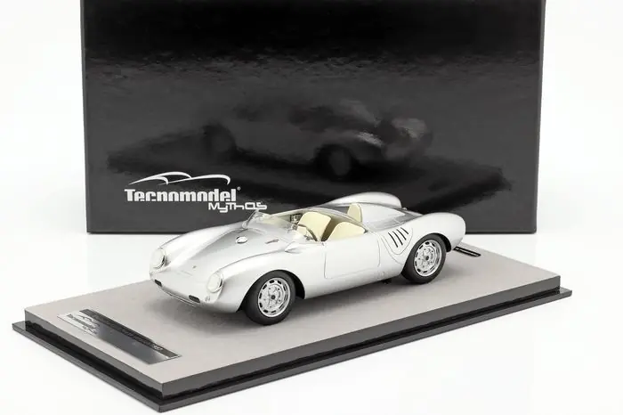 Direct Verzonden Porsche 550A Press Version 1957 - 1 18 - Tecnomodel Mythos