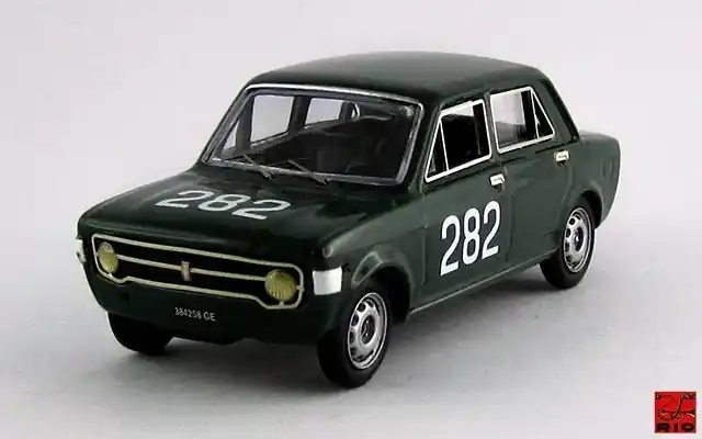 Beperkte Voorraad Fiat 128 282 Rally Trento-Bondone (Italy) 1969 - 1 43 - Rio