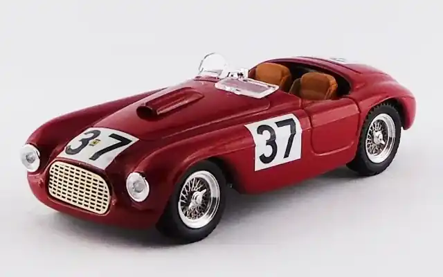 Beste Prijs Ferrari 166MM Spider 37 2nd Silverstone (UK) 1950 - 1 43 - Art Model