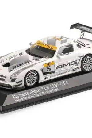 Tijdelijk Beschikbaar Mercedes-Benz SLS AMG GT3 5 Winner Macau GT Cup 2014 - 1 43 - Minichamps / Tarmac Works