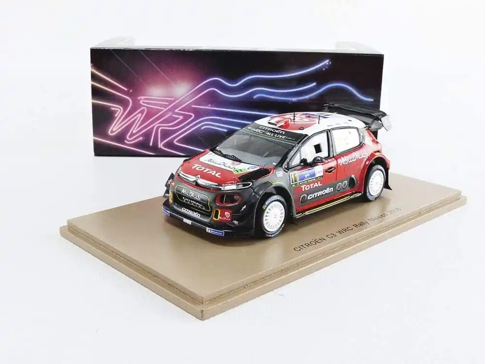 Citroën C3 WRC 11 Rally Mexico 2018 - 1 43 - Spark Gecertificeerd