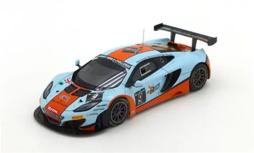 Rechtstreeks Van De Fabrikant McLaren MP4-12C GT3 9 Team Gulf Racing 24h of Spa 2013 - 1 43 - TrueScale Miniatures