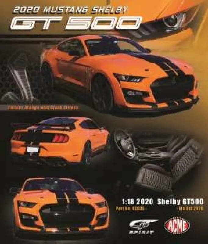 FORD MUSTANG SHELBY GT500 2020 Exclusieve Aanbieding