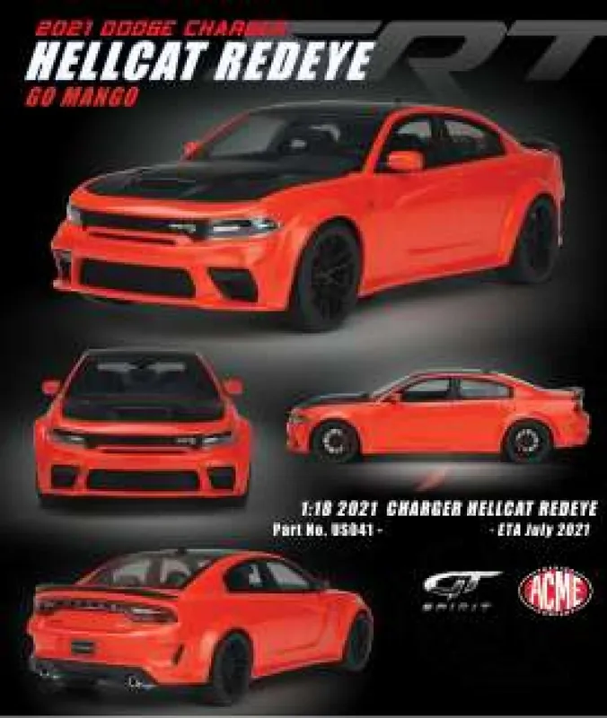 DODGE CHARGWER HELLCAT REDEYE 2021 Lage Kosten