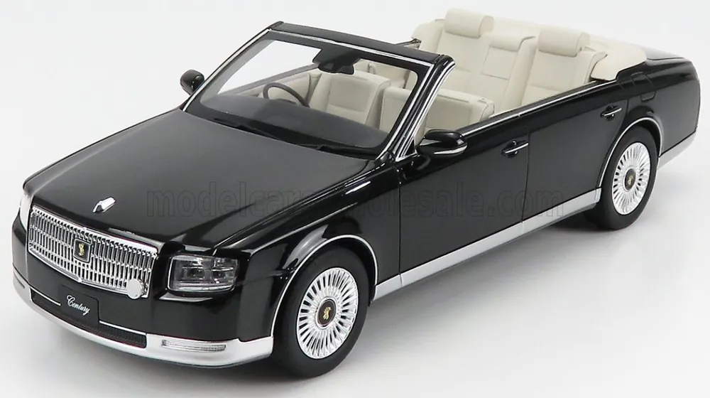 TOYOTA CENTURY CABRIOLET OPEN 2019 - ZWART MATALLIC Laatste Versie