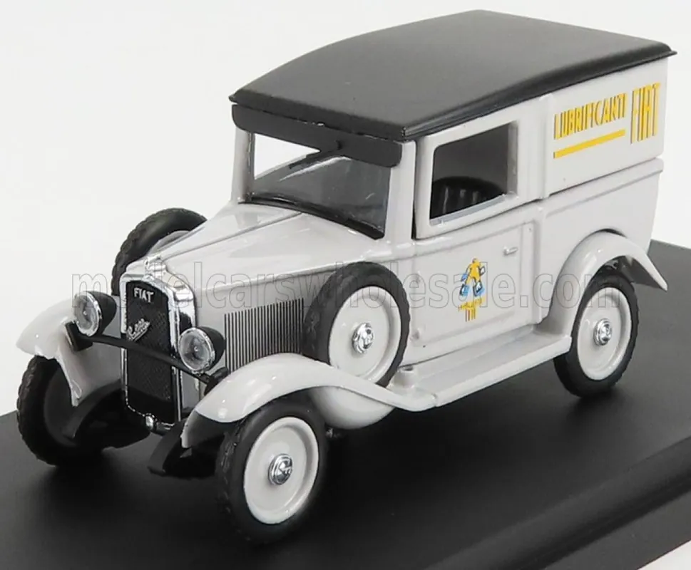 Express Levering FIAT - 508 BALILLA VAN FIAT LUBRIFICANTI 1935 - GRIJS / ZWART