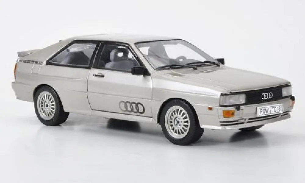 Nieuw AUDI QUATTRO, 1981 , ZILVER