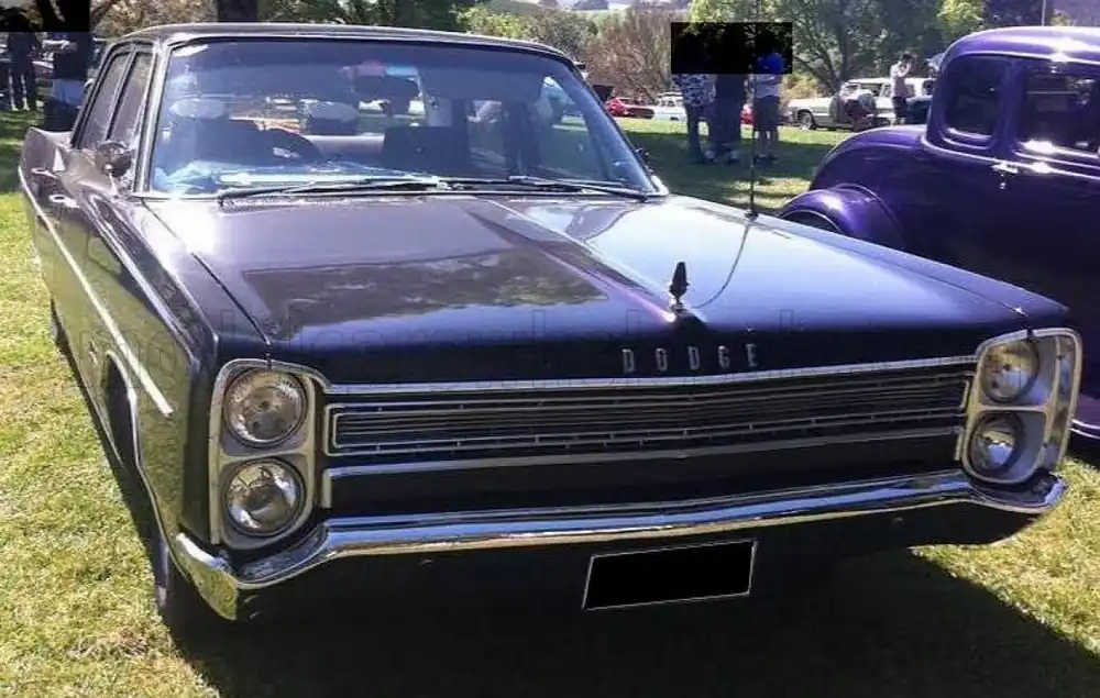 Exclusieve Aanbieding DODGE - PHOENIX 4-DOOR SEDAN 1968 - ZWART