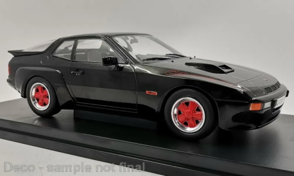 PORSCHE 924 CARRERA GT, 1981 ,, ZWART Lage Kosten