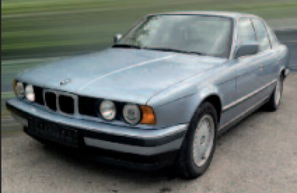 BMW 535I (E34) - 1988 - LIGHT BLUE METALLIC Aanbieding