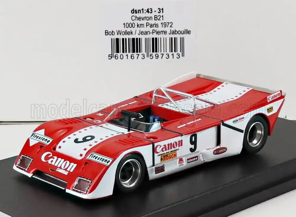 Goedkoop CHEVRON - B21 CANON N 9 1000KM PARIS 1972 B.WOLLEK - J.P.JABOUILLE