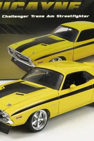 DODGE - CHALLENGER TRANS AM COUPE STREETFIGHTER 1971 - GEEL ZWART Koop Online