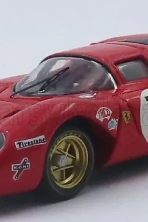 Exclusieve Aanbieding FERRARI - 312P 3.0L V12 COUPE TEAM SEFAC N 19 24H LE MANS 1969 C.AMON – P.SCHETTY - RED