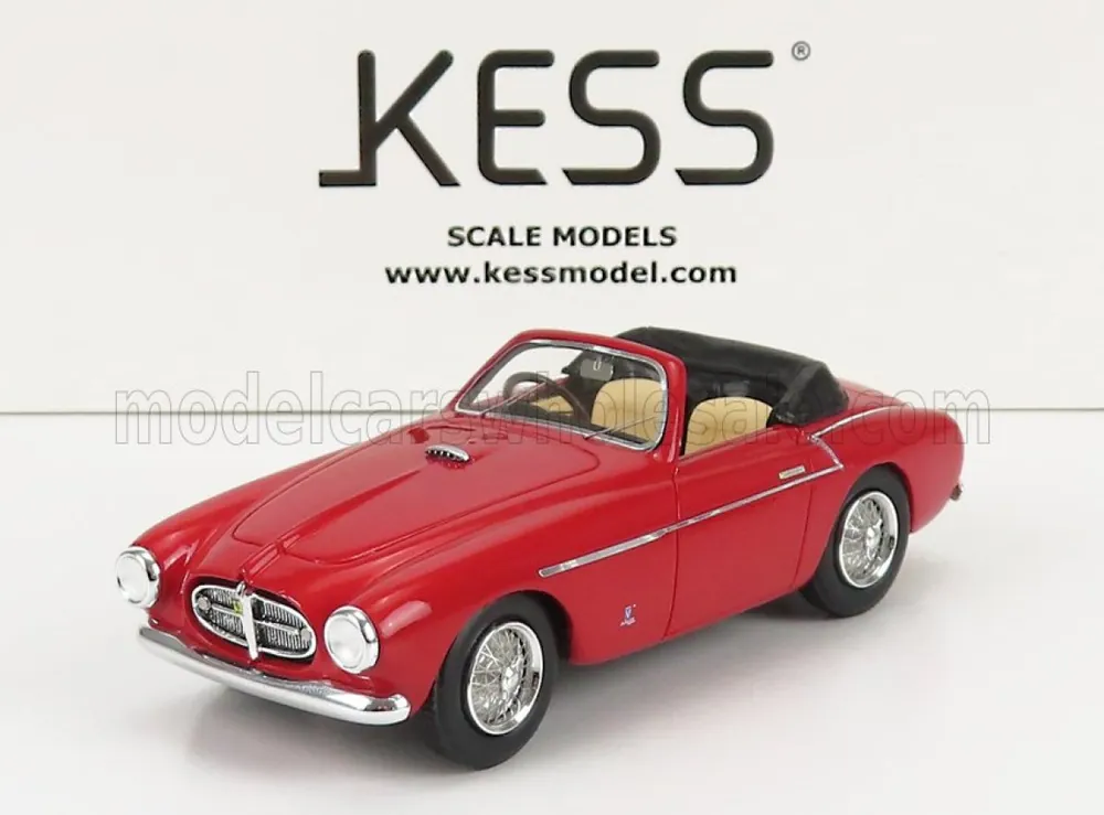 Gratis Retour FERRARI - 212 EXPORT VIGNALE CH.0110E CABRIOLET OPEN 1951 - ROOD