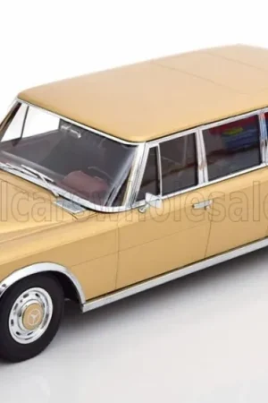 Bestseller MERCEDES BENZ - S-CLASS 600 LWB PULLMAN (W100) 1964 - GOUD MET