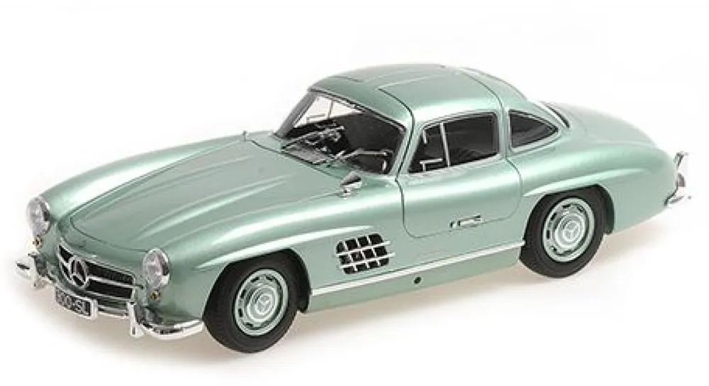 MERCEDES-BENZ 300 SL (W198) – 1955 – LIGHT GREEN METALLIC Direct Verzonden