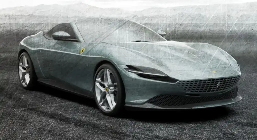 FERRARI ROMA SPIDER CELESTE TREVI Bestel Nu