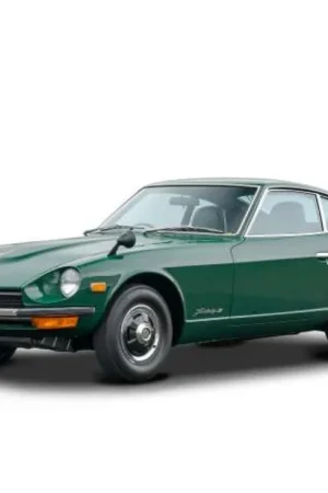 Gratis Retour DATSUN 240Z COUPE, GROEN 1972