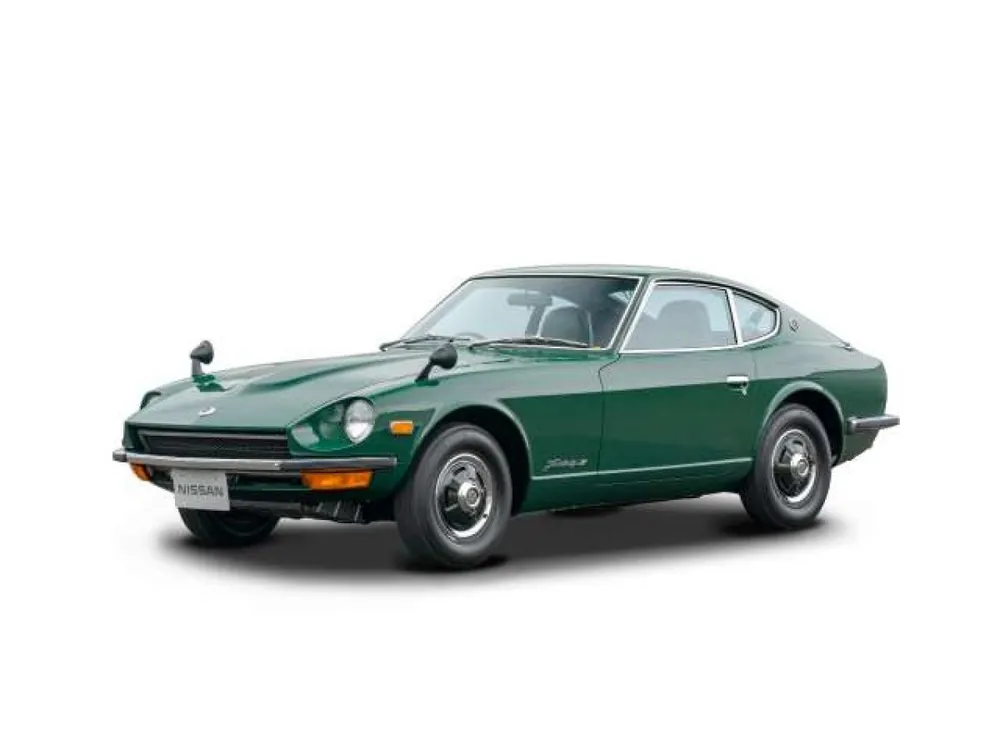 Gratis Retour DATSUN 240Z COUPE, GROEN 1972