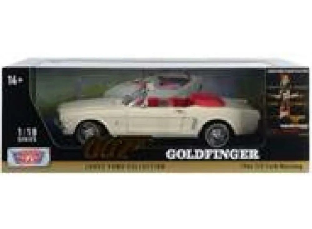 Rechtstreeks Van De Fabrikant FORD MUSTANG CONVERTIBLE *JAMES BOND GOLDFINGER* 1964