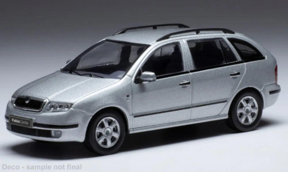 Premium SKODA FABIA, ZILVER, 2000