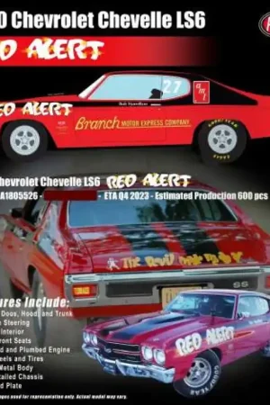 Populair CHEVROLET CHEVELLE LS6 *RED ALERT 27* 1970