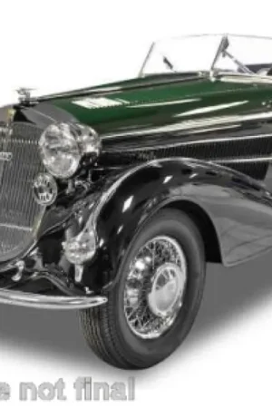 Bestel Nu HORCH 855 ROADSTER, ZWART/GROEN, 1939
