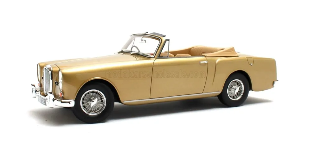 Finale Uitverkoop ALVIS - TE21 DHC CABRIOLET OPEN 1963 - GOUD MET