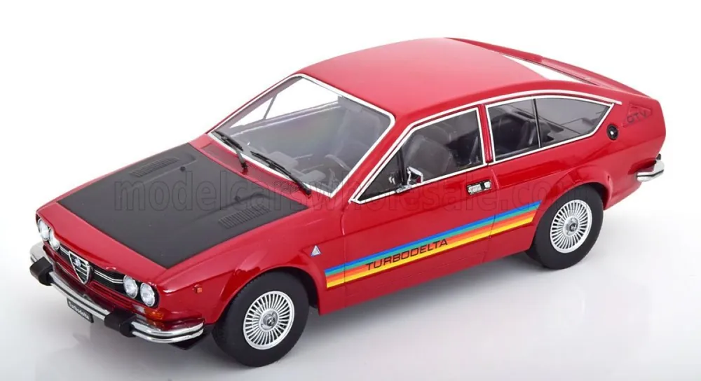 ALFA ROMEO - ALFETTA 2000 GTV TURBODELTA 1979 - ROOD ZWART Bestel Nu