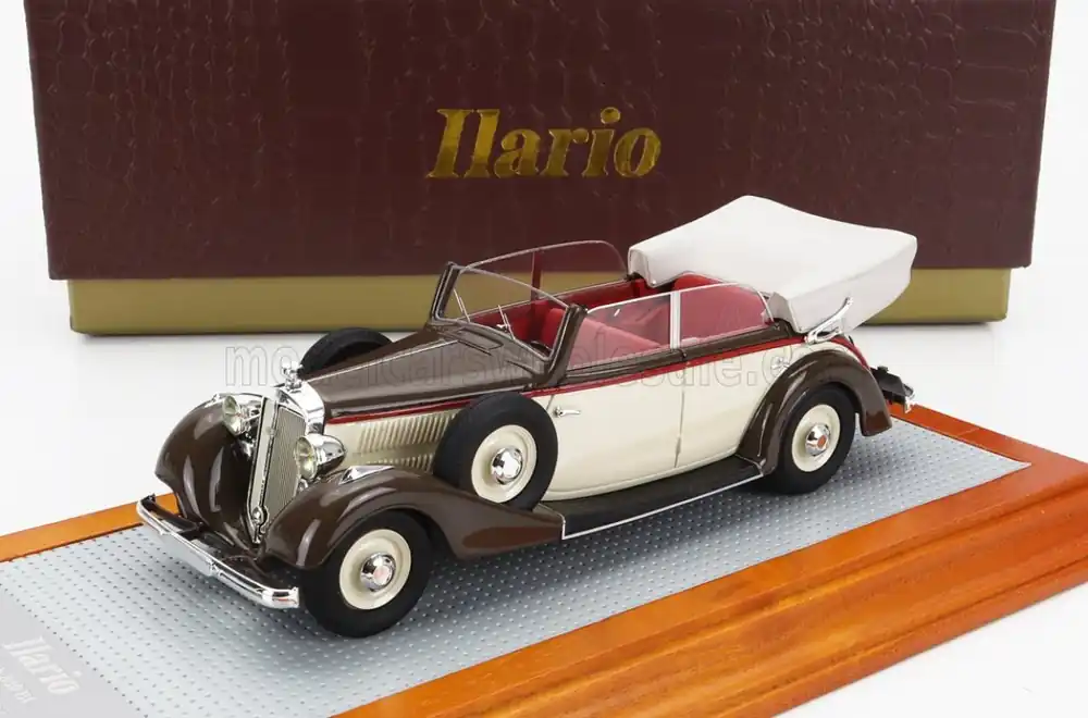 HORCH - 830 BL CABRIOLET CLOSED 1936 - BROWN BEIGE Nu Kopen