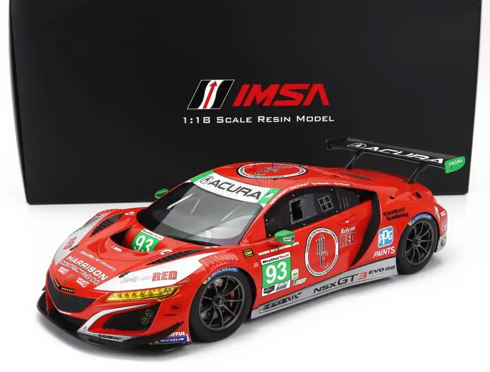 ACURA - NSX GT3 EVO22 TEAM RACERS EDGE N 93 GTD CLASS 24H DAYTONA 2023 R.BRISCOE - D.FORMAL - A.HARRISON - K.MARCELLI Nu Kopen