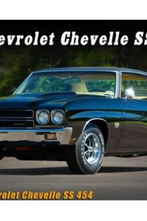 Laatste Versie CHEVROLET CHEVELLE SS 454 // 1970 , ZWART