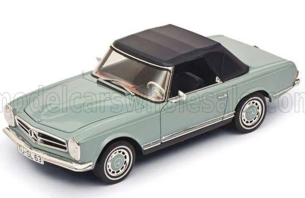 Direct Verzonden MERCEDES BENZ - 280SL PAGODA SPIDER (W113) 1963 - GRIJS