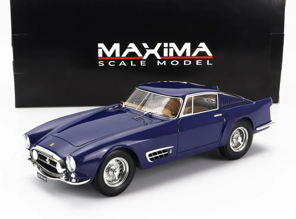 FERRARI - FERRARI 250 EUROPA GT BERLINETTA S2 TDF SPECIALE SN0393GT 1955 - BLAUW Gereduceerde Prijs