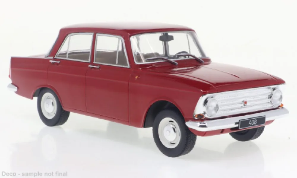 MOSKWITSCH 408, ROOD, 1966 Merkproduct