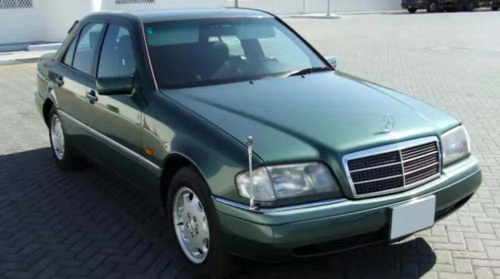 Superprijs MERCEDES-BENZ C-CLASS 1993 MALACHIT GREEN