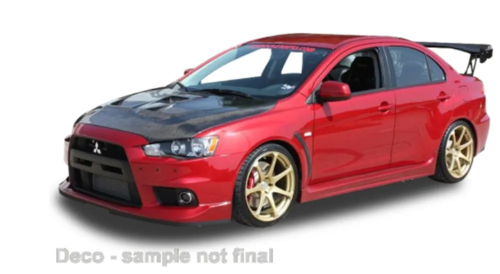 Superprijs MITSUBISHI LANCER EVOLUTI ROOD VITESSE