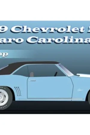 CHEVROLET CAMARO Z/28, CAROLINA BLUE WITH VINYL TOP 1969 Betrouwbaar