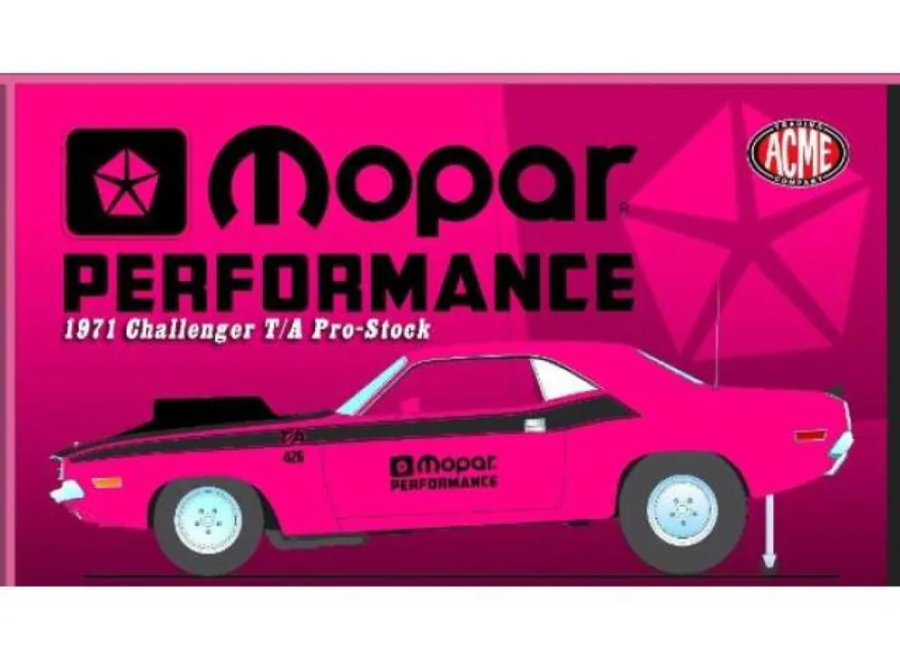 DODGE CHALLENGER T/A PRO-STOCK, PINK 1971 Bestel Nu