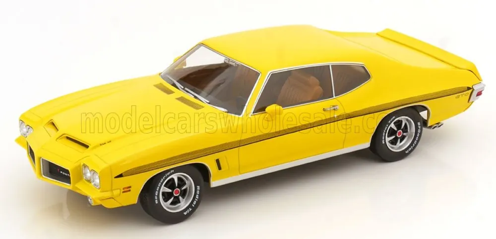 Rechtstreeks Van De Fabrikant PONTIAC - GTO LEMANS RAM AIR COUPE 1972 - YELLOW